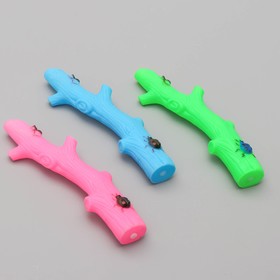 

Игрушка пищащая "Веточка", 24 см, микс цветов