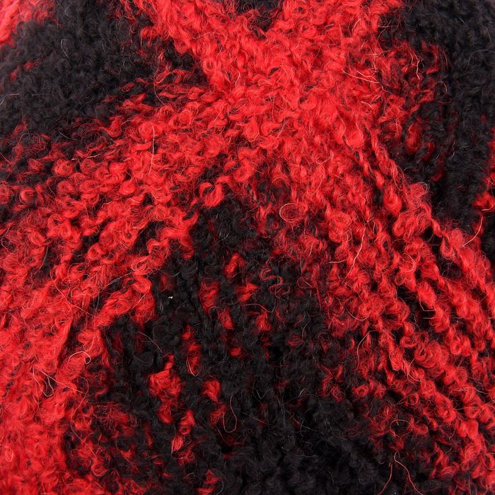 Пряжа букле "Супер фантазийная" 50% шерсть, 48% акрил, 2% полиамид 830м/360гр (106М)