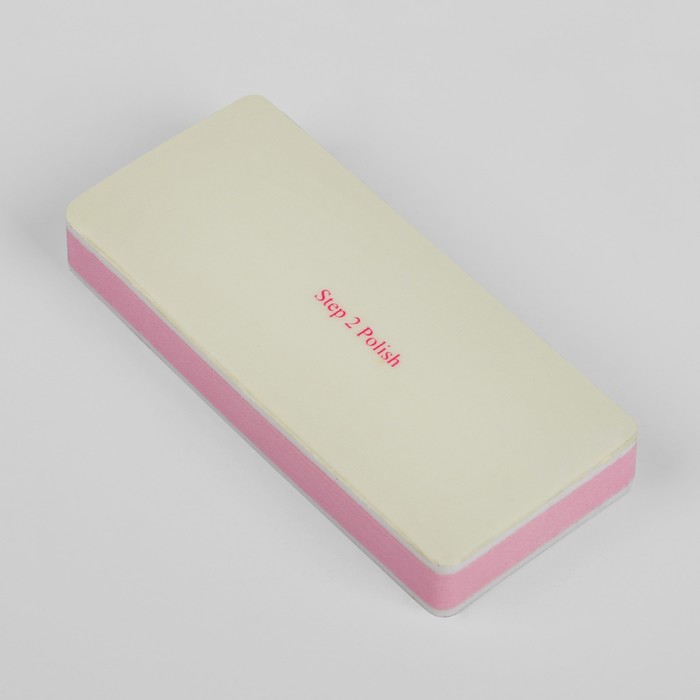 Полировка "Ассорти", 2 в 1, 8,5см, прямоугольная, рисунок МИКС