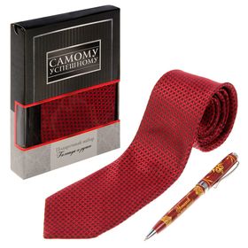 Подарочный набор 'Самому успешному': галстук и ручка Ош