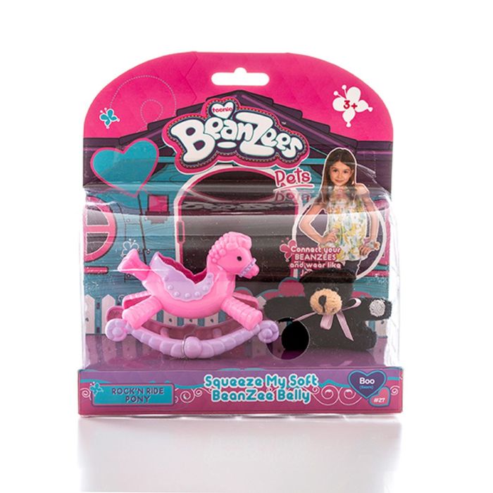 Игровой набор "Плюшевый медвежонок с пони-качалкой"