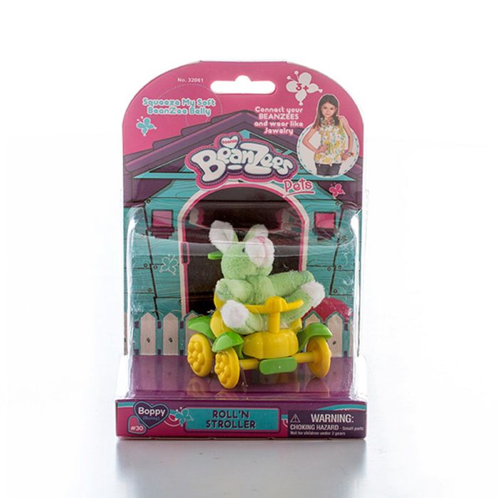 Игровой набор "Плюшевый зайчик в каталке"