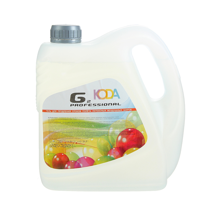 Гель-клей для обработки шаров G2 Professional, полимерный, 2,85 л, Гелекс