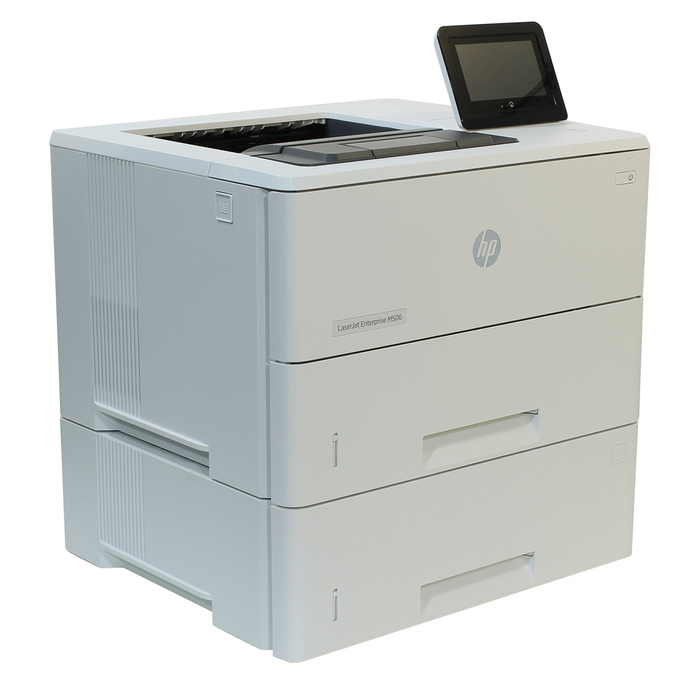 Принтер лазерный черно-белый HP LaserJet M506x (F2A70A), А4, Duplex, LAN