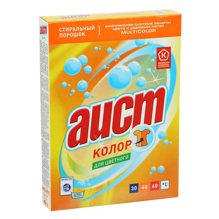 Стиральный порошок "Аист" "Колор" для цветного белья, 400 г