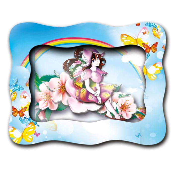 Объёмная картинка "Фея Радуга"