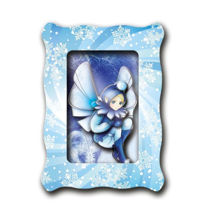 Объёмная картинка "Фея Зима"