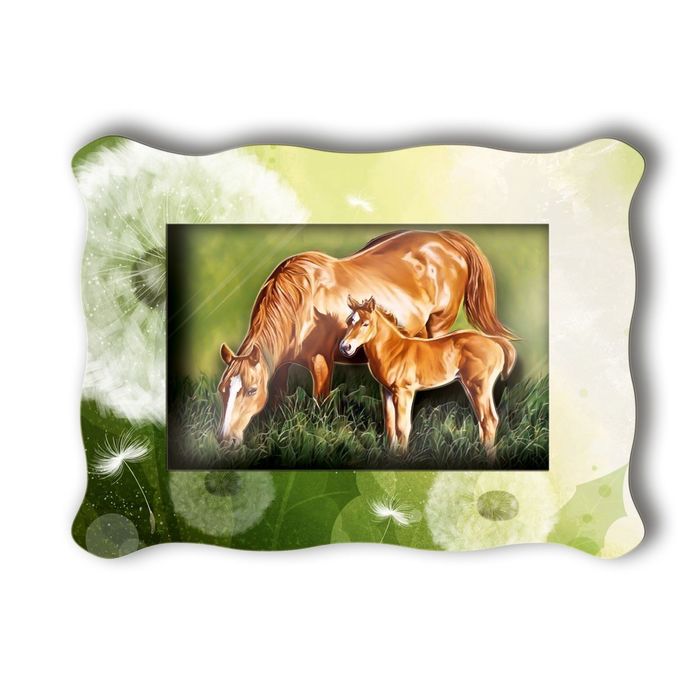 Объёмная картинка "На лугу"