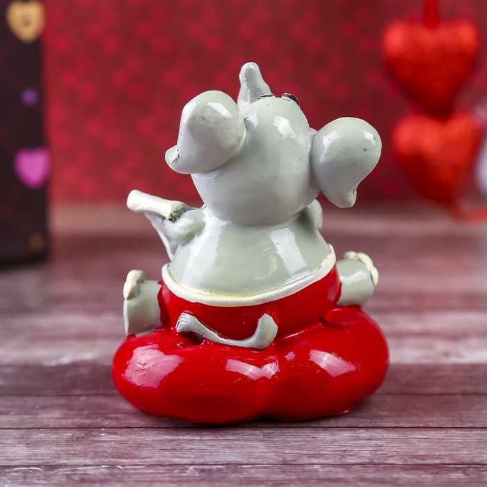 Сувенир "Слонёнок. Радость с запиской-валентинкой"