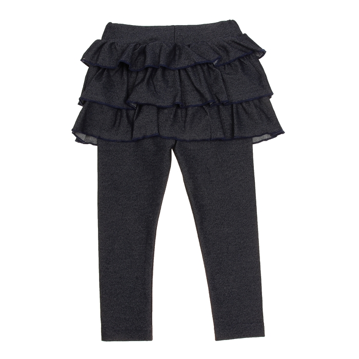 Легинсы для девочки "Незабудка", рост 98 см (52), цвет тёмно-синий ДЮЛ696438