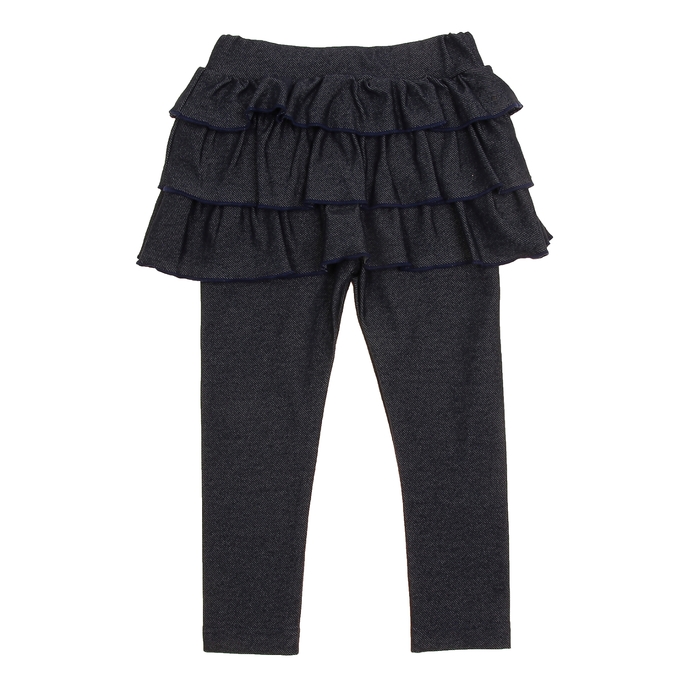 Легинсы для девочки "Незабудка", рост 110 см (56), цвет тёмно-синий ДЮЛ696438