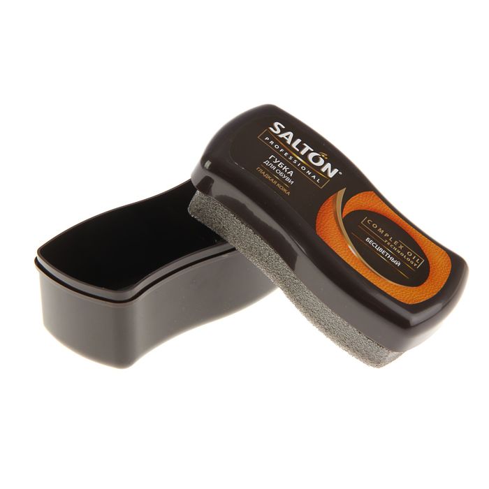 Губка для гладкой кожи Salton Professional "Волна", бесцветная