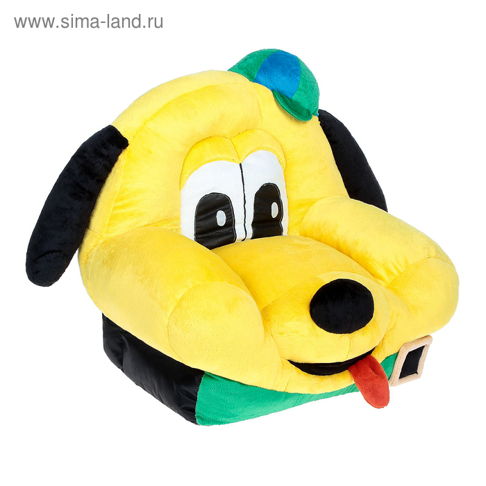 Мягкая игрушка «Кресло Собака Шарик», цвет жёлтый