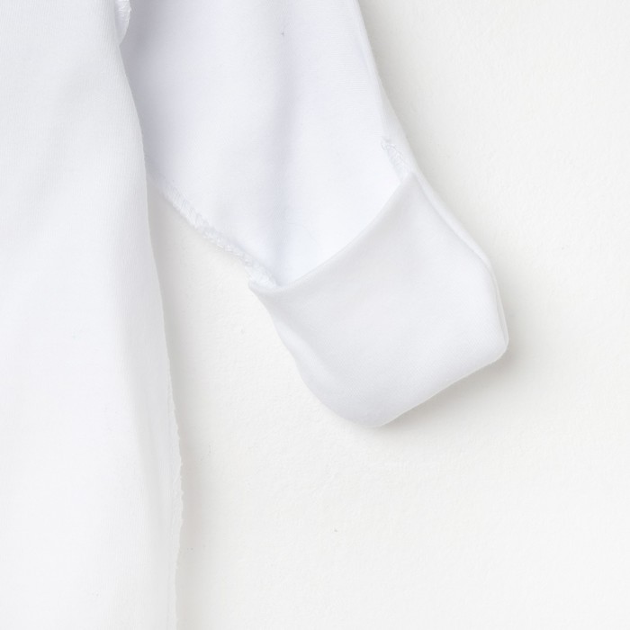 Комплект для девочки (комбинезон с царапками, чепчик), рост 44-46 см, цвет МИКС 20-9500_М