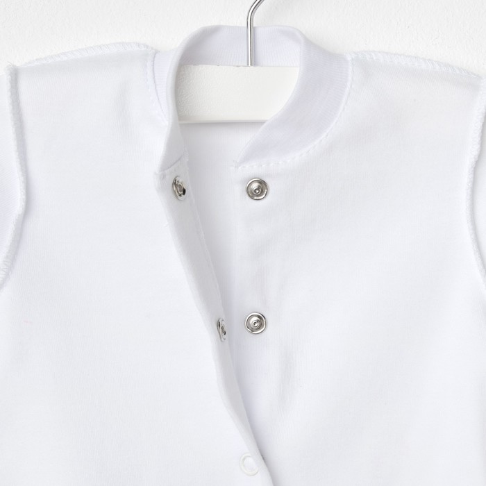 Комплект для девочки (комбинезон с царапками, чепчик), рост 80 см, цвет МИКС 20-9500_М