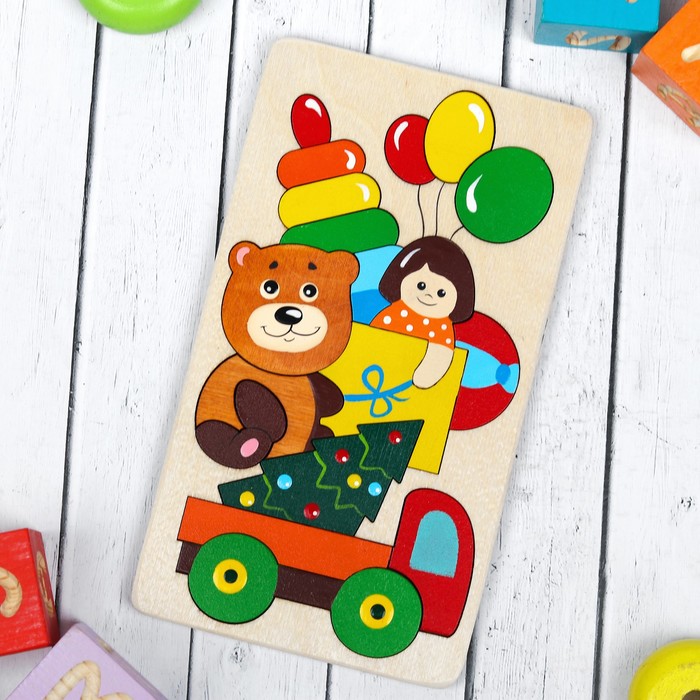 Мозаика "Подарки", 18 деталей