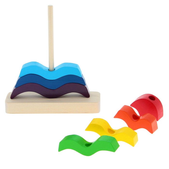 Мозаика "Пирамидка. Ёлка", 8 деталей