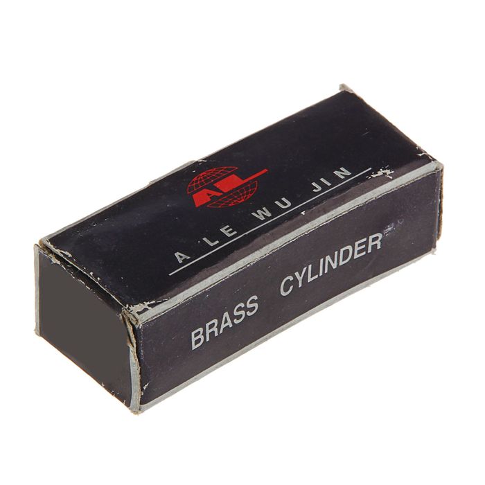 Цилиндровый механизм AL 60 РB, английский ключ, с вертушкой, цвет латунь