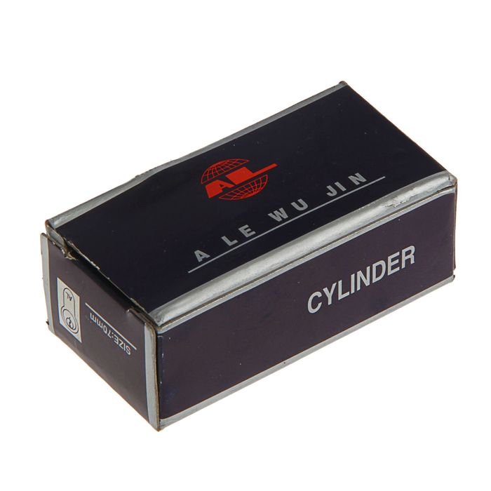 Цилиндровый механизм AL 70 РB, английский ключ, цвет латунь