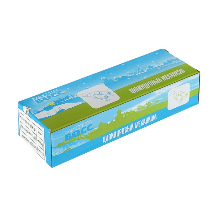 Цилиндровый механизм AL 70 CP, английский ключ, с вертушкой, цвет хром