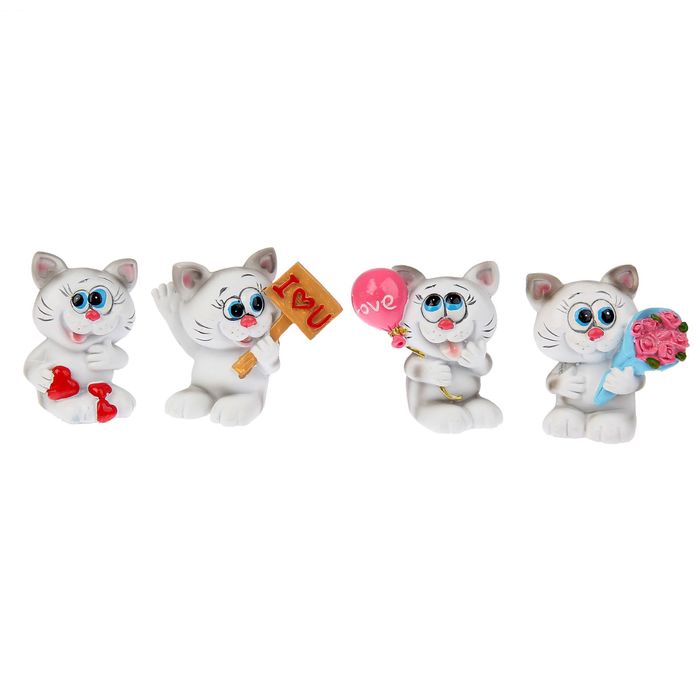 Сувенир "Котёнок милый с поздравлениями", МИКС