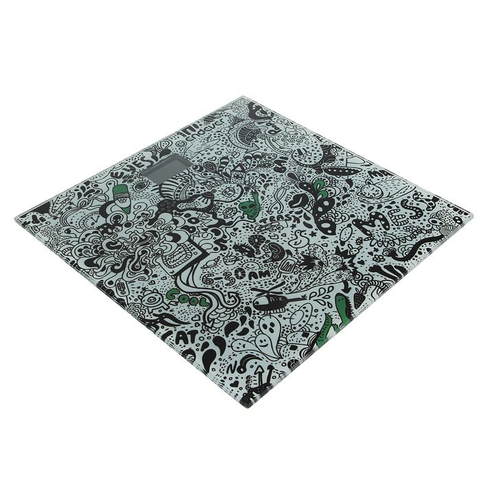 Весы напольные Endever Aurora-547, электронные, до 150 кг, стекло, LCD