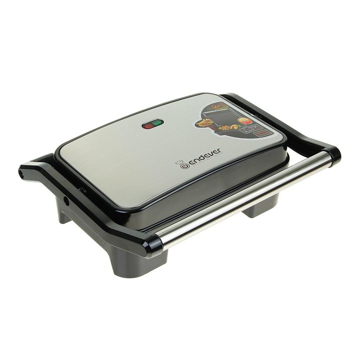 Гриль электрический Endever Grillmaster 116 , терморегулятор, антипригарное покрытие