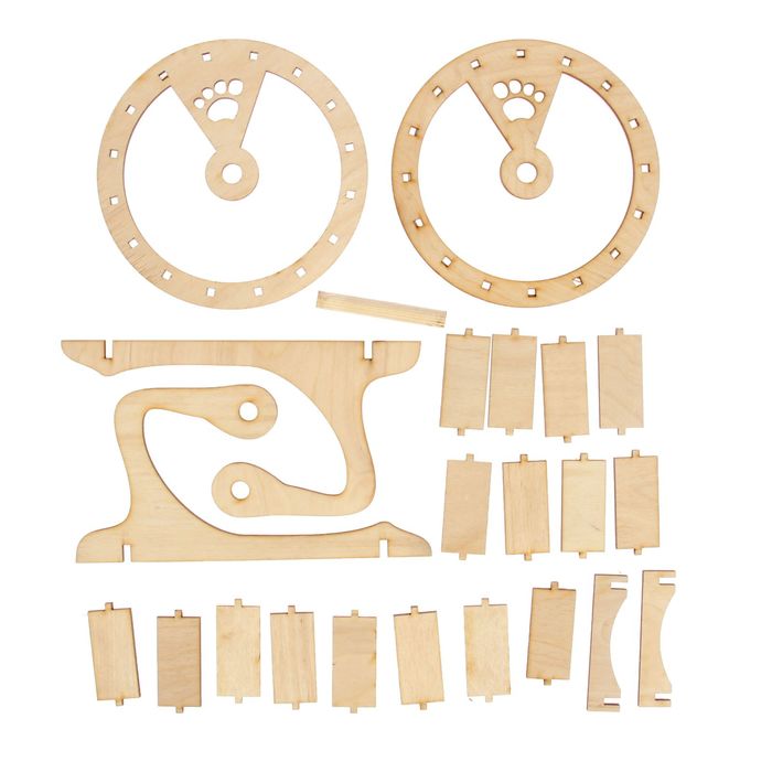 Колесо для грызунов d=15 cм, 20 х 8 х 16 см