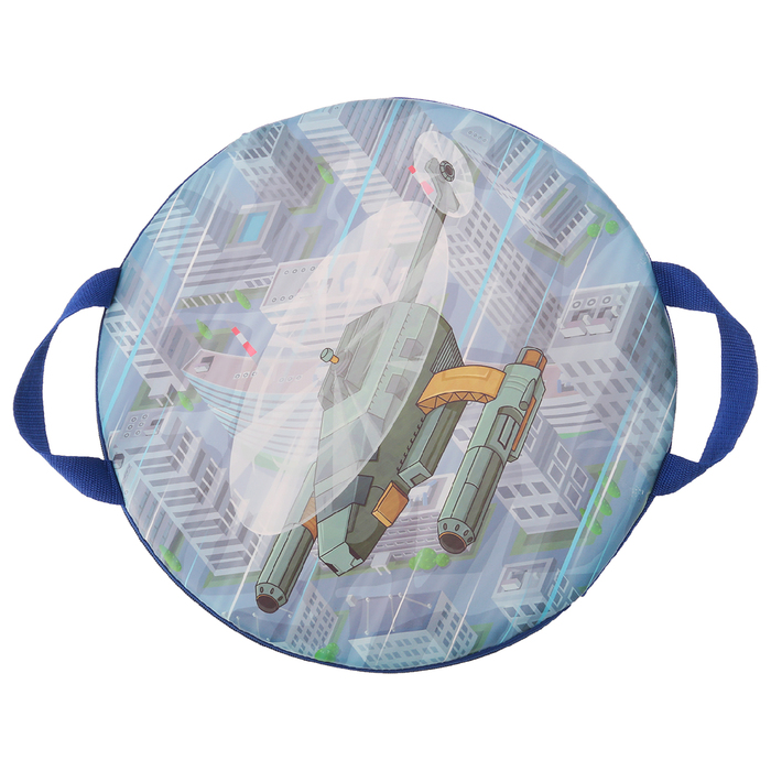 Санки-ледянки №67 «Вертолет №2», диаметр 40 см