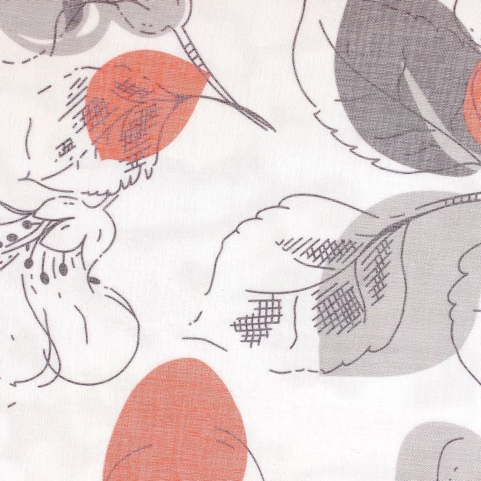 Тюль "Этель" Цветы, ширина 145 см, высота 270 см