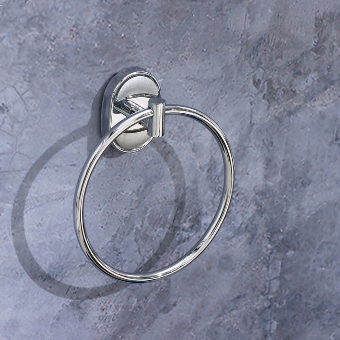 Держатель для полотенец кольцо Штольц Stölz «Нео», d=15,3 см