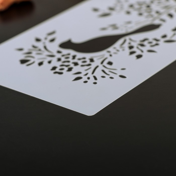 Трафарет для выпечки и нанесения айсинга 33х10 см "Птицы"