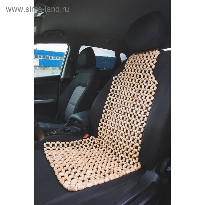 Массажер-накидка на сиденье, 120х45 см, микс