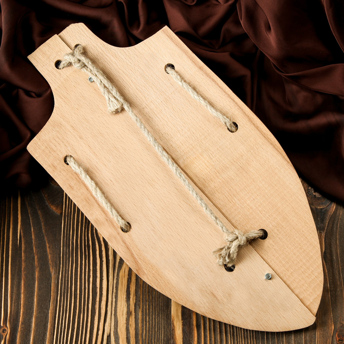 Сувенир деревянный "Щит большой №1", 45 х 25 см