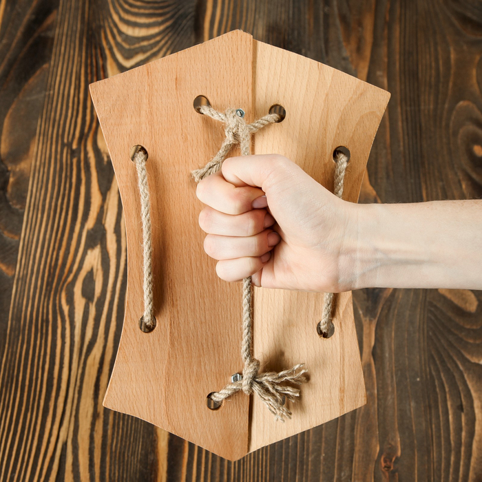 Сувенир деревянный "Щит малый №2", 30 х 25 см