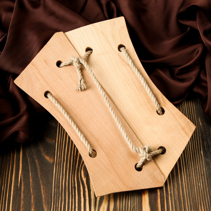 Сувенир деревянный "Щит малый №2", 30 х 25 см