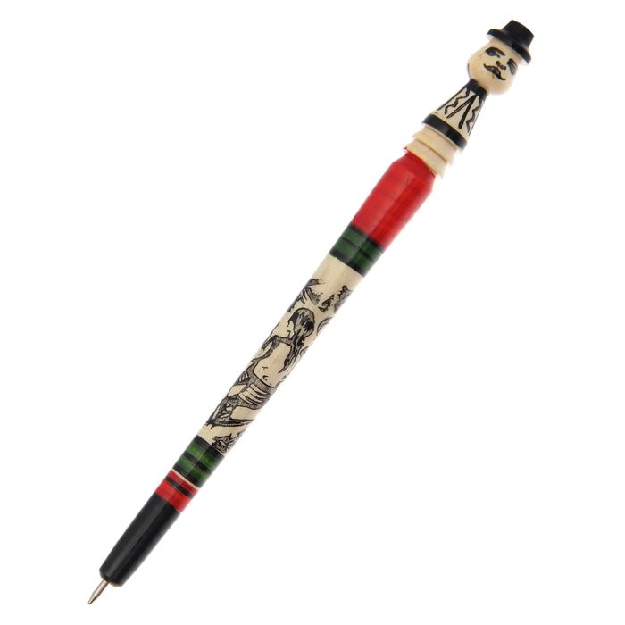 Ручка "Шляпка" микс