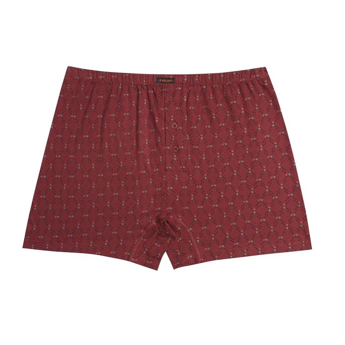 Трусы мужские, размер 54, цвет бордовый