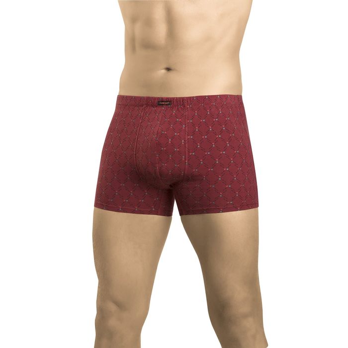 Трусы мужские, размер 50, цвет бордовый