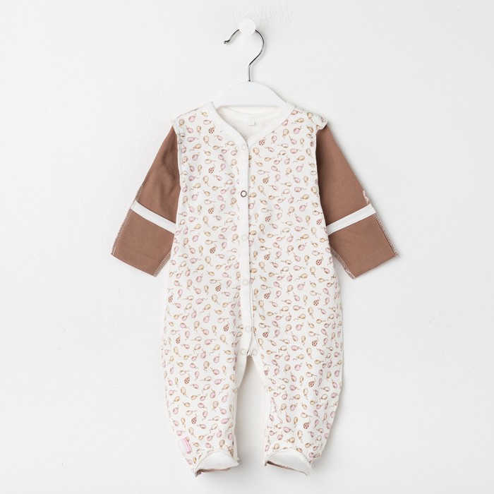 Комбинезон слип "Воздушные шарики", рост 50-56 см 023.025/28(ВШ)-2 И