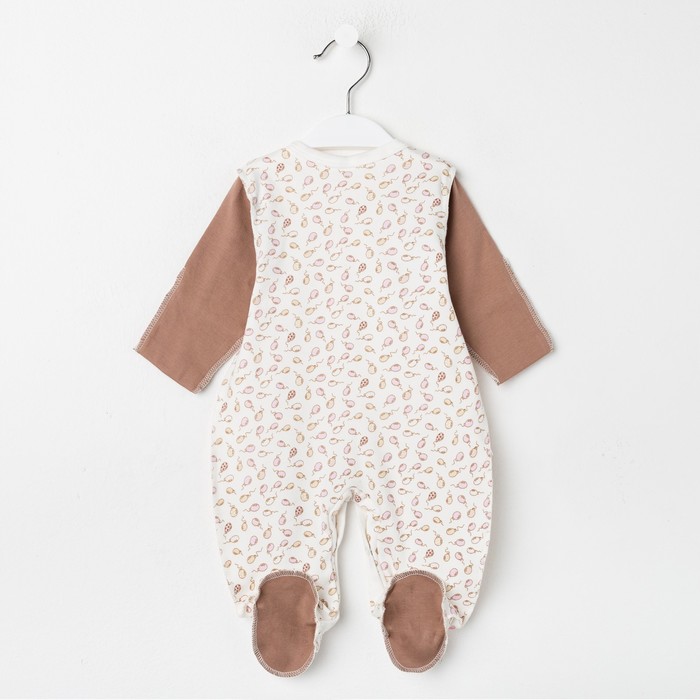 Комбинезон слип "Воздушные шарики", рост 50-56 см 023.025/28(ВШ)-2 И