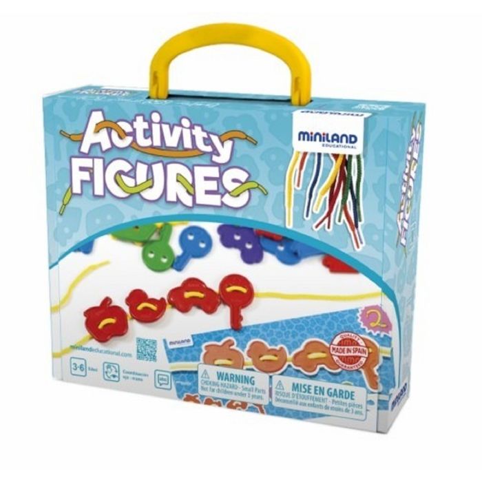 Обучающий набор со шнуровкой "Ассорти", в пластиковой банке