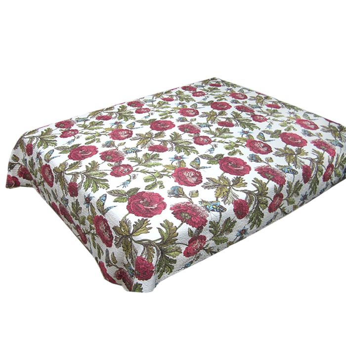 Покрывало "Маки", размер 240х240 см Лк-24