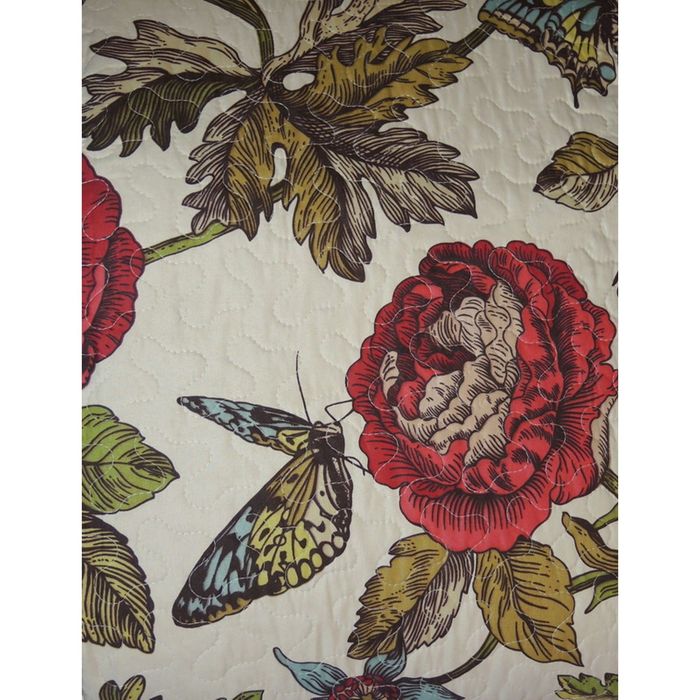 Покрывало "Маки", размер 240х240 см Лк-24