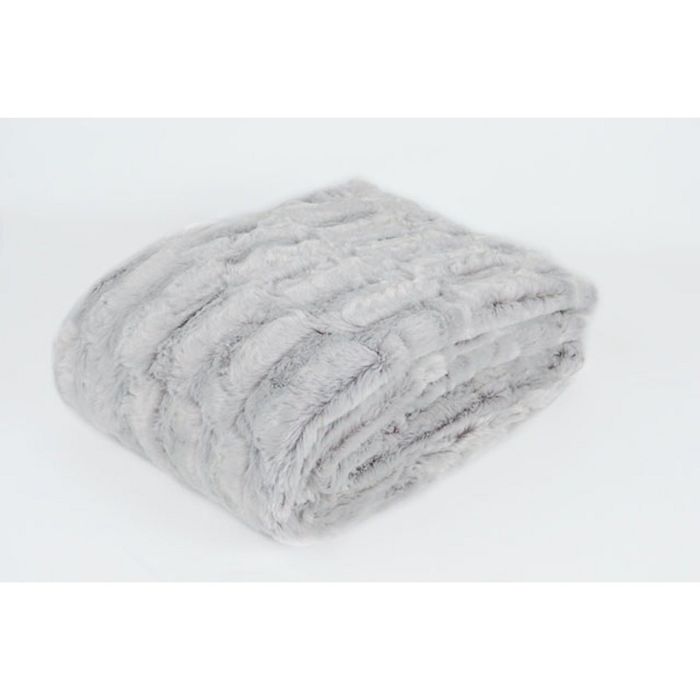 Плед "Серая норка", размер 150х200 см О-14