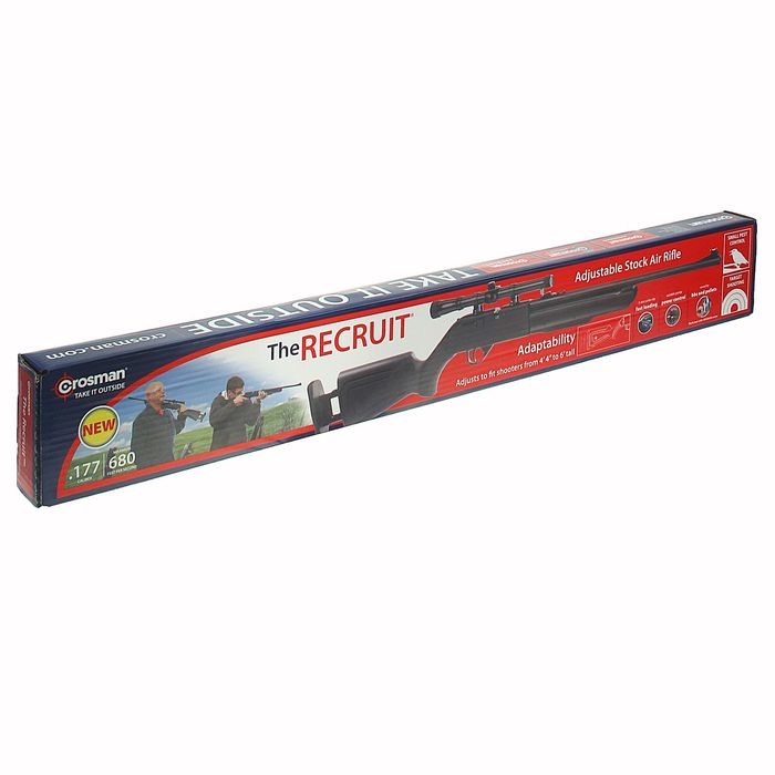 Винтовка пневматическая Crosman 525Х Recruit(Прицел 4х15),кал 4,5мм