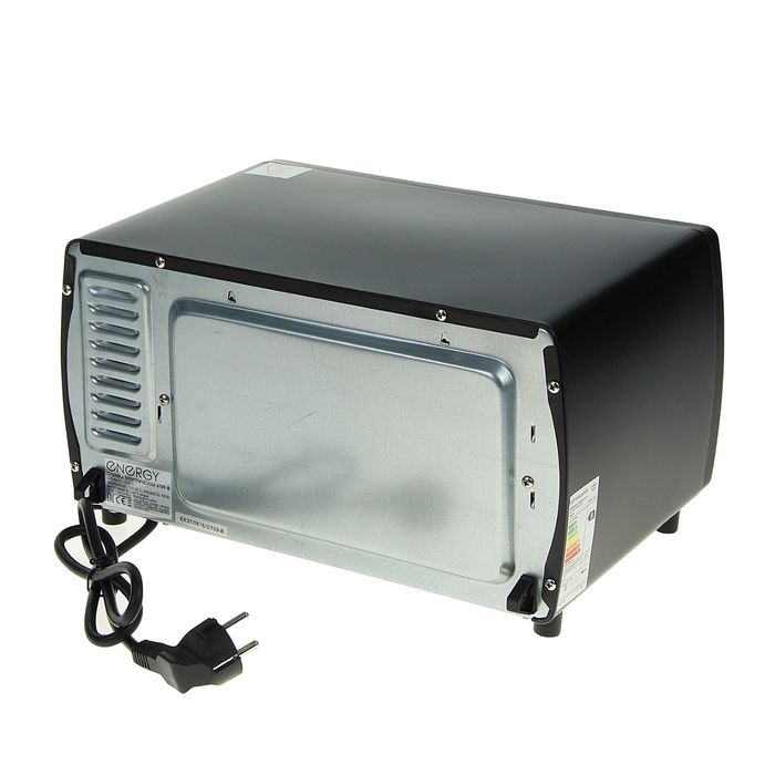 Духовой шкаф электрический ENERGY GT09-B, 700 Вт, 9 л, таймер, до 240ºС, черный