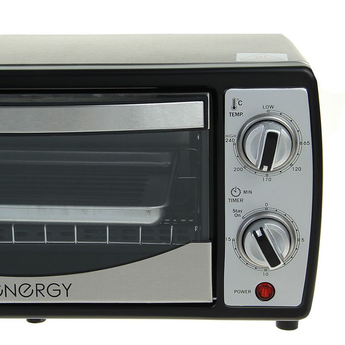 Духовой шкаф электрический ENERGY GT09-S, 700 Вт, 9 л, таймер, до 240ºС