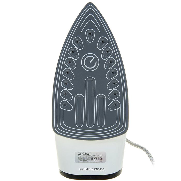 Утюг ENERGY EN-323, 2000 Вт, керамическая подошва, самоочистка, черный