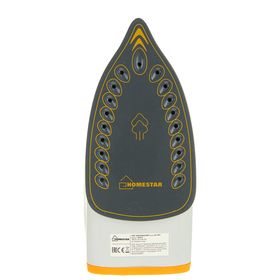 

Утюг HOMESTAR HS-4005, 1800 Вт, керамическая подошва, 220 мл, серо-жёлтый
